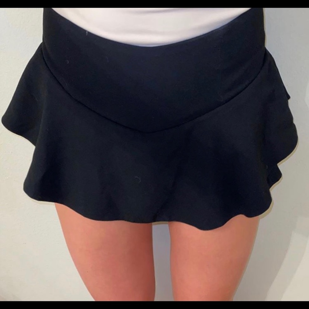 Black Zara skirt
